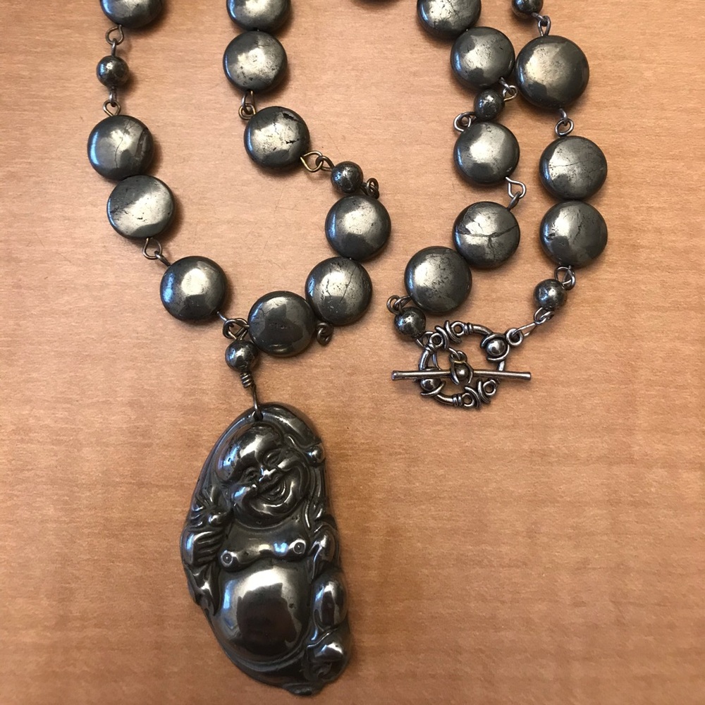 Laughing Buddha Necklace